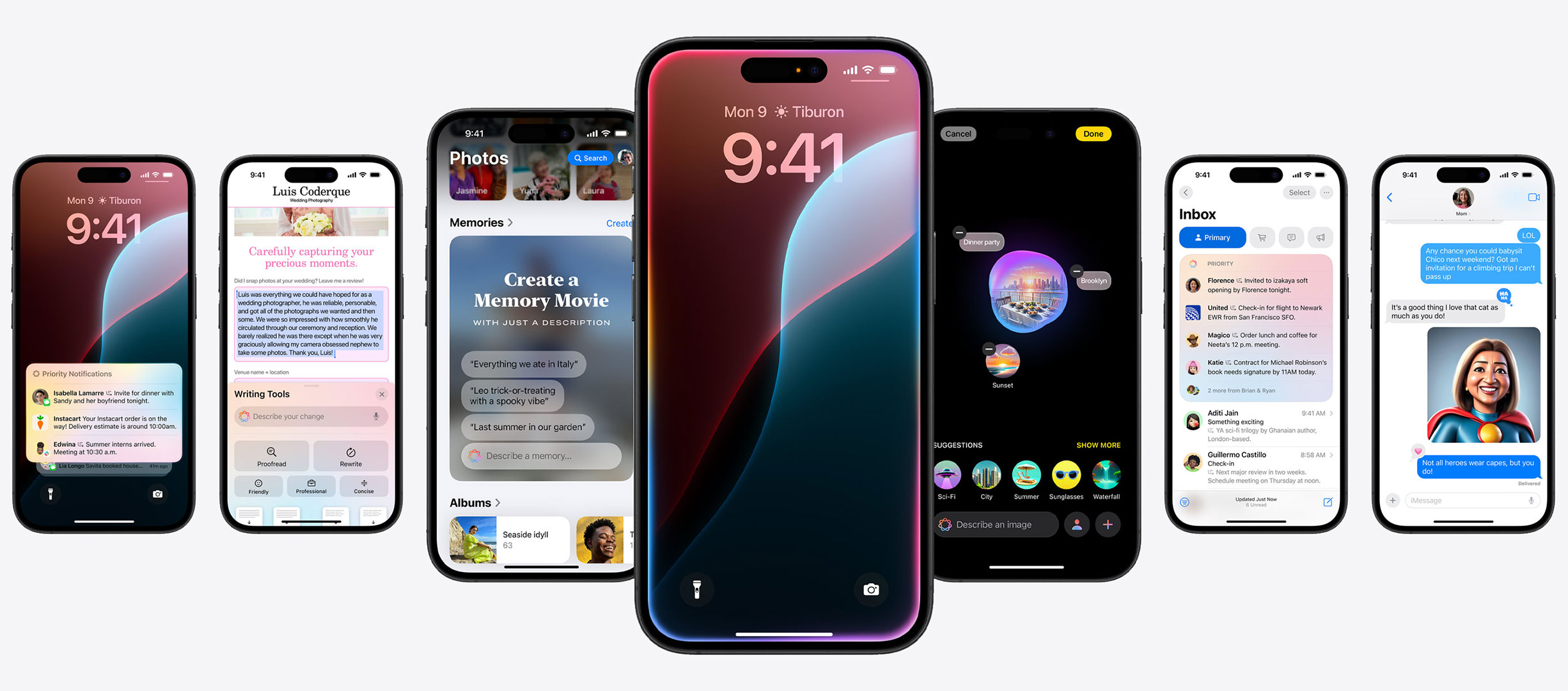 Apple Intelligence ominaisuudet