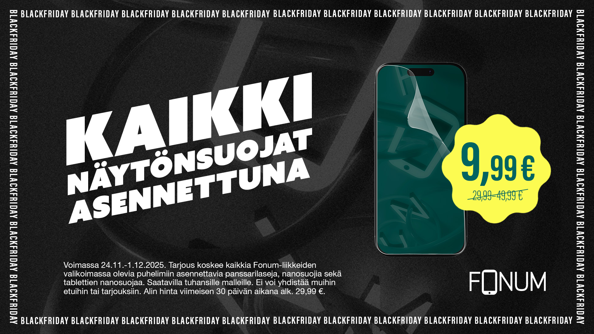 Asset - Black Week 2025: näytönsuojat