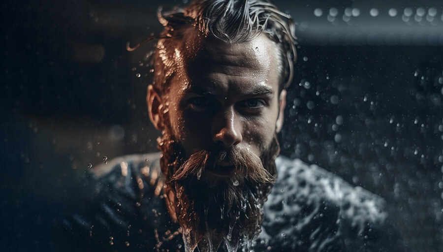 hot water beard