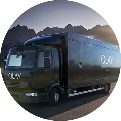 Tour Olay autobús.