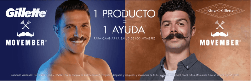Gillette Movember campaign