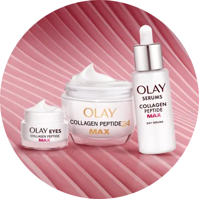 Nueva gama de Olay Collagen Peptide Max – sérum, controno de ojos y crema.