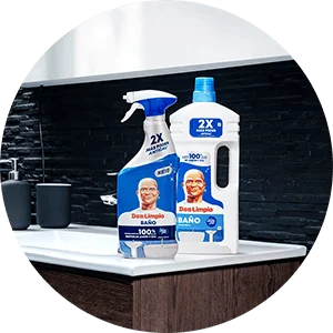 Imagen de dos productos de Don Limpio baño