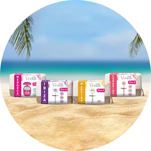 Imagen de los cuatro neceseres de Venus para el verano