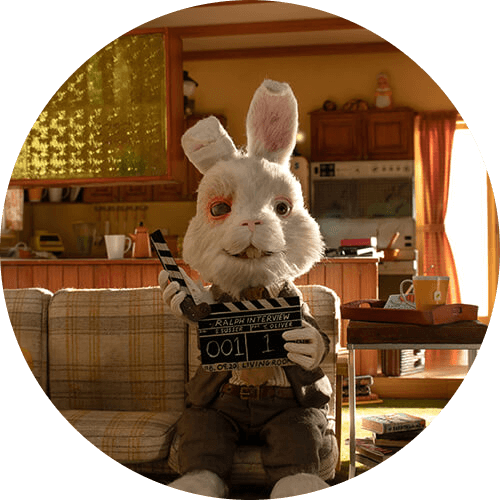 Still image from the activist film #SaveRalph, a cruelty-free campaign led by Humane Society International