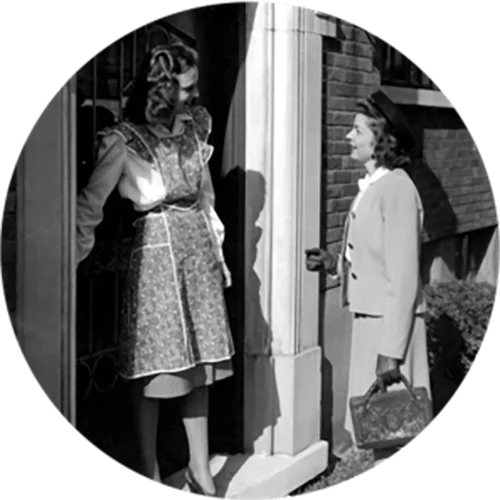 Imagen histórica de P&G haciendo el primer estudio de mercado