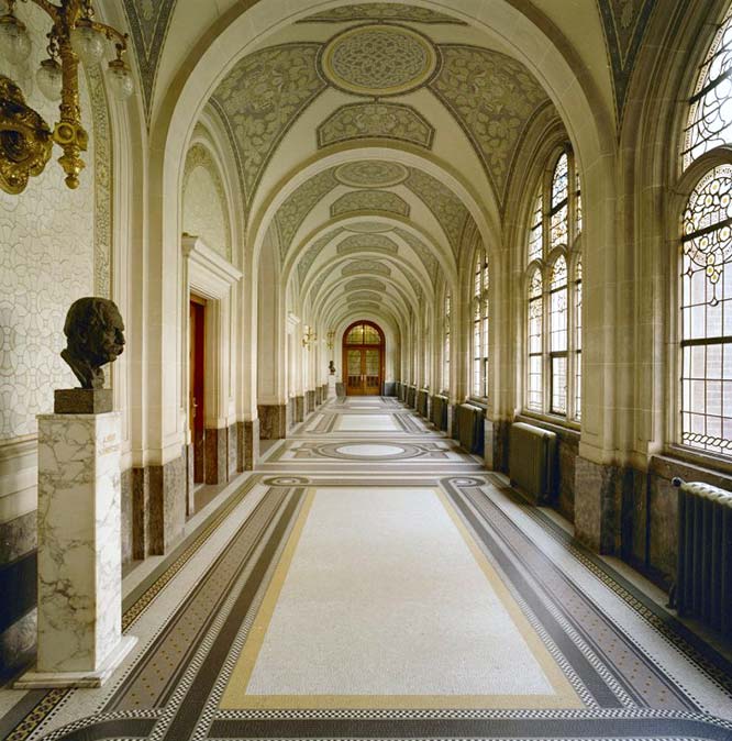 Interior of the Peace Palace