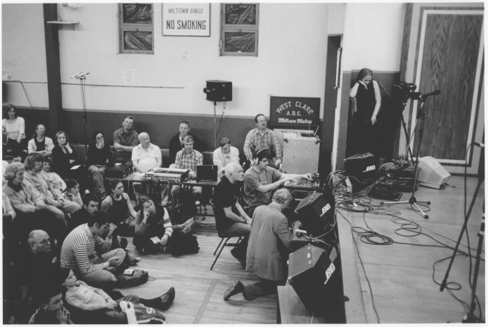 ITMA staff recording at the Willie Clancy Summer School, July 2004