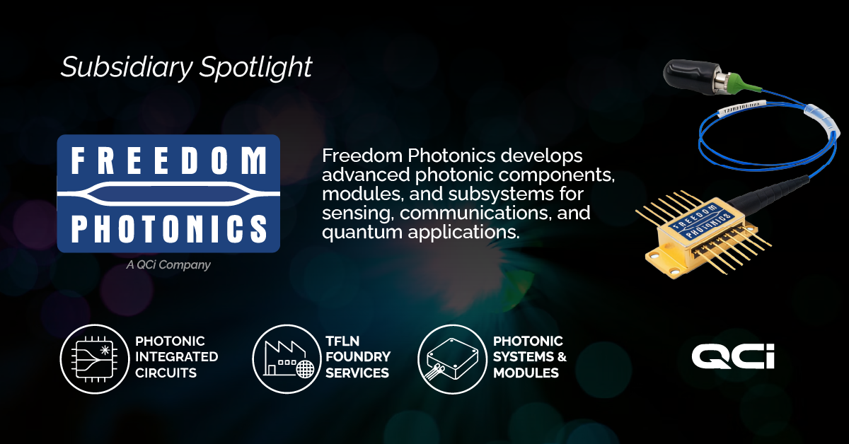 Subsidiary Spotlight Freedom Photonics