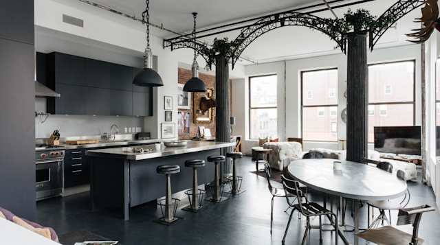 'Plum' - industrial lighting
