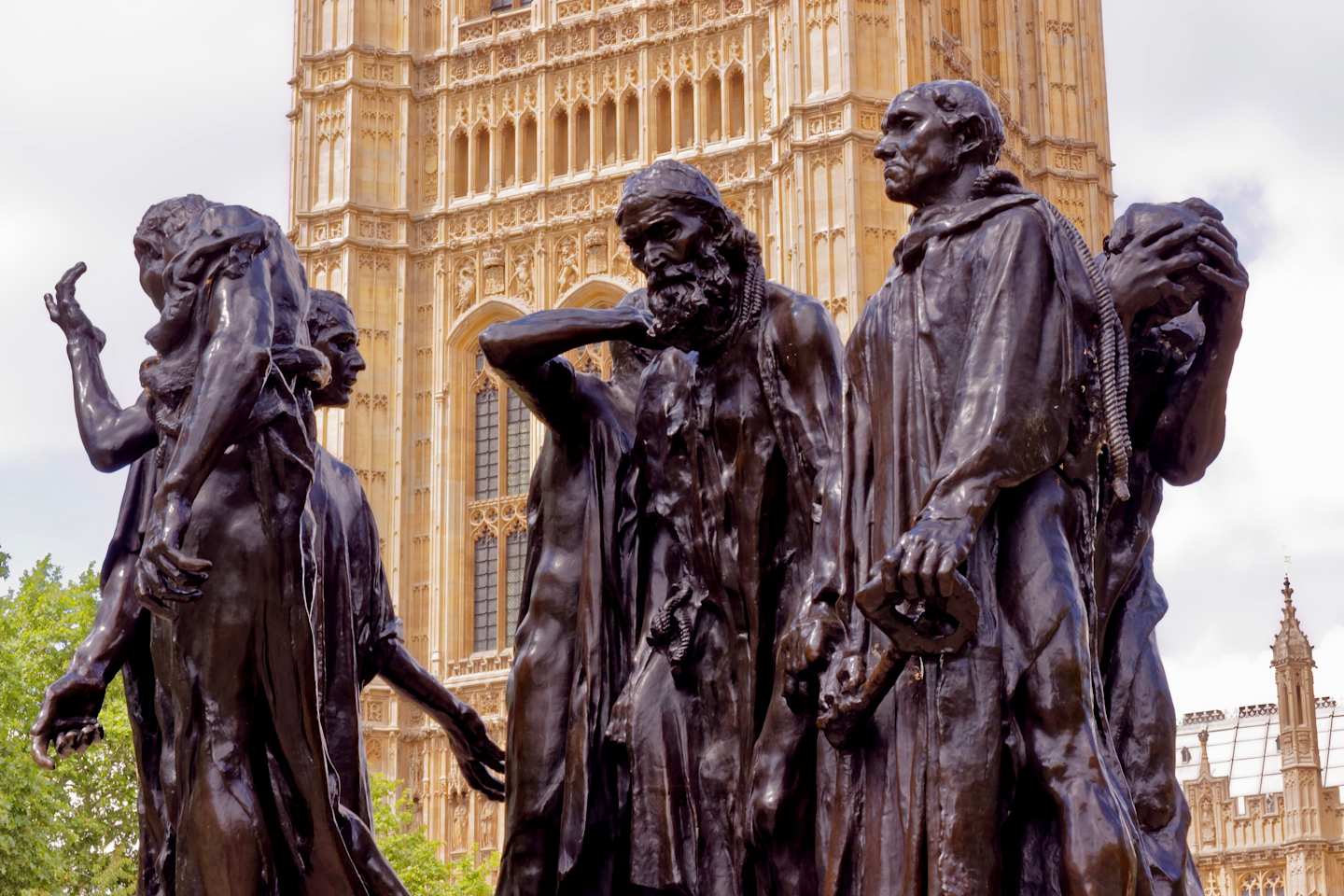 Statue in Victoria Tower Gardens, London