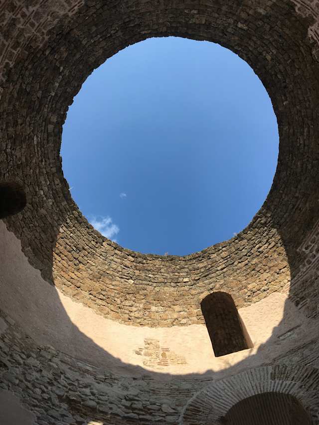 View of the Sky from the Diocletian Palace, Split