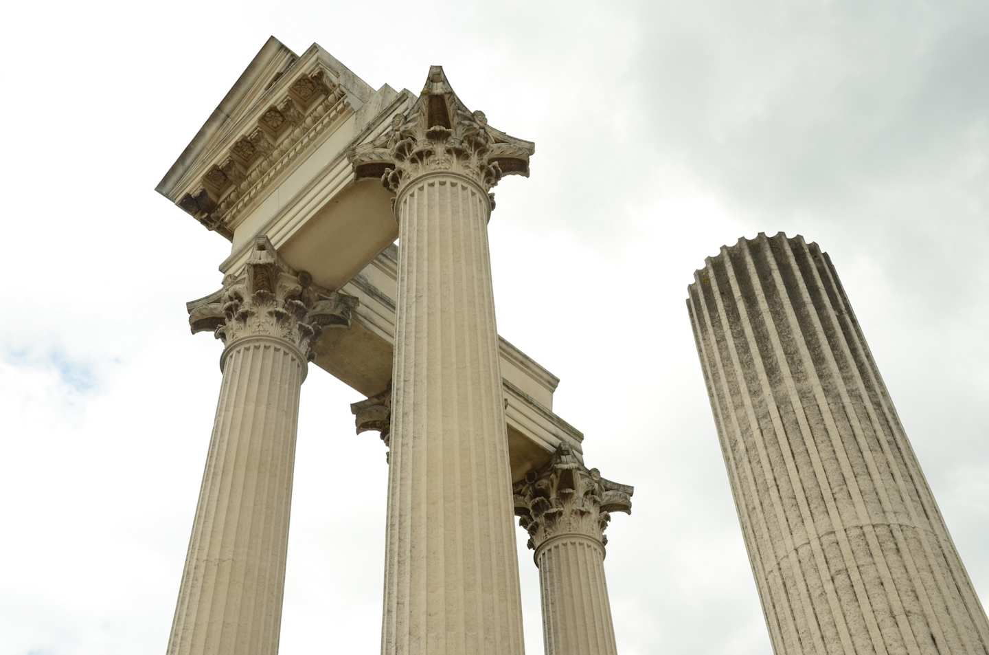 Remains of a Roman temple