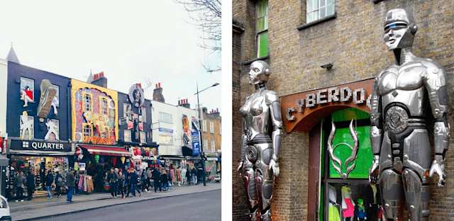 Sample exotic street food at Camden Market, one of the most dynamic and buzzing shopping experiences the city offers. If you like grungy streets with hipster gems, Camden is the area to go to.