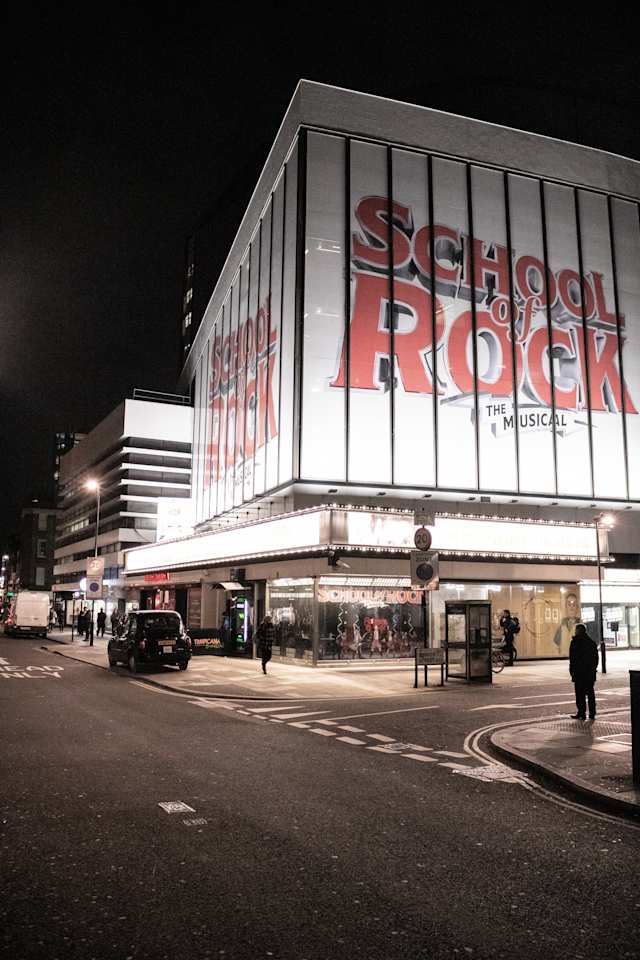 School of Rock musical in London