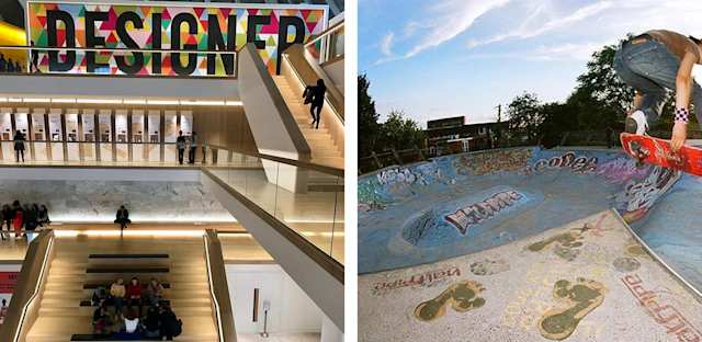 Teenagers can have a great time in London. Take them to the Design Museum or to the Meanwhile Gardens skate-park and they'll have a blast.
