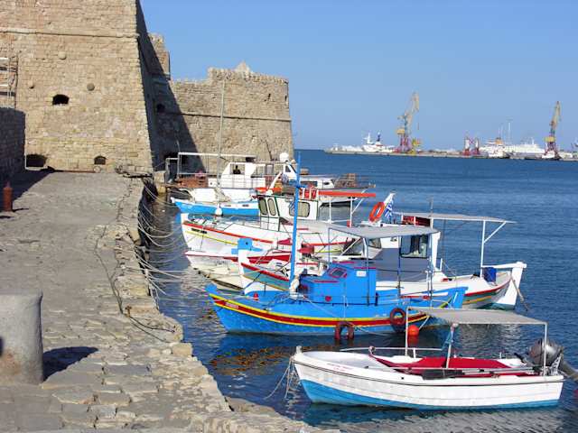 Heraklion Port, Crete, Greece