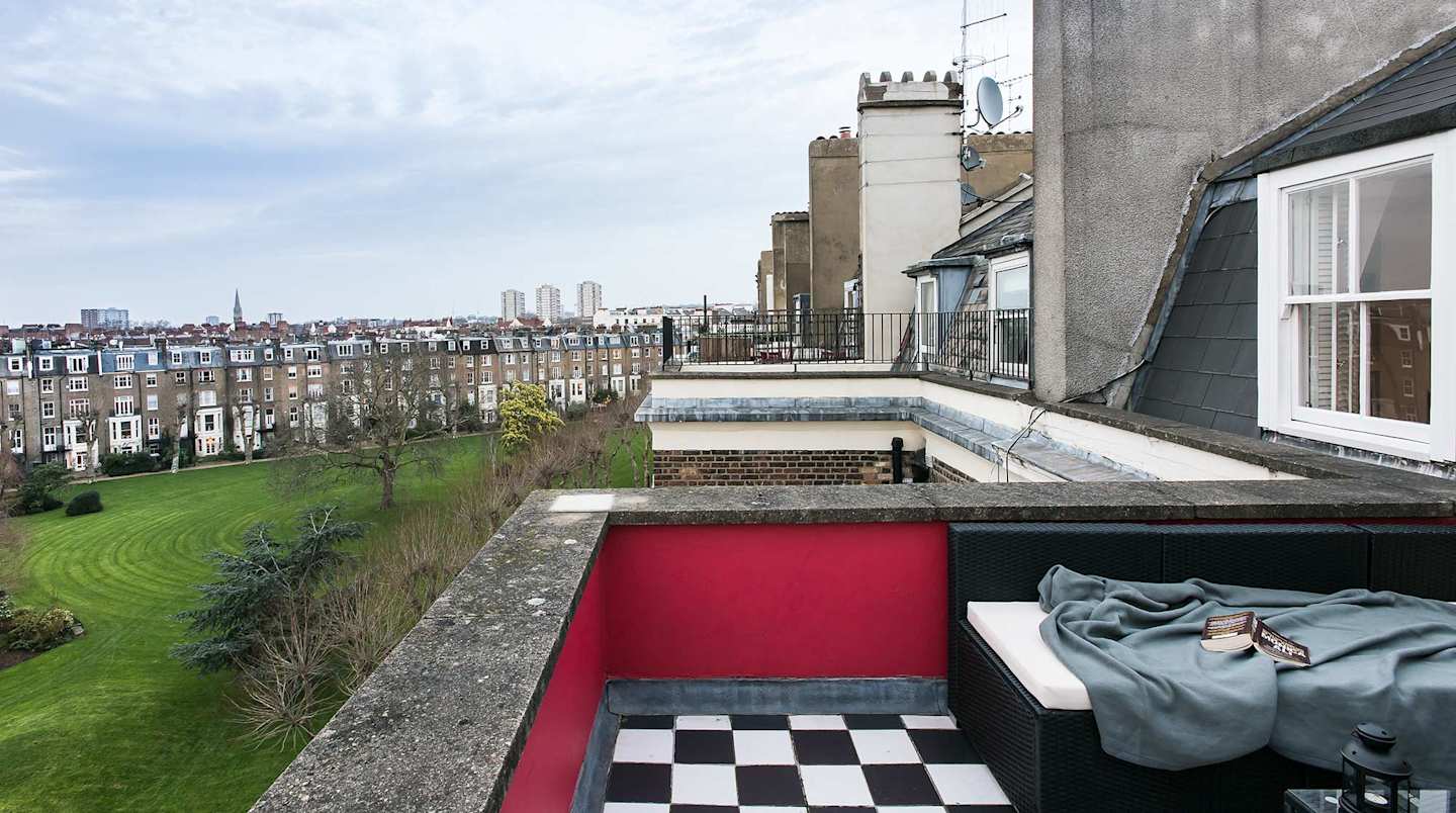Amazing view from one of London's best penthouse.