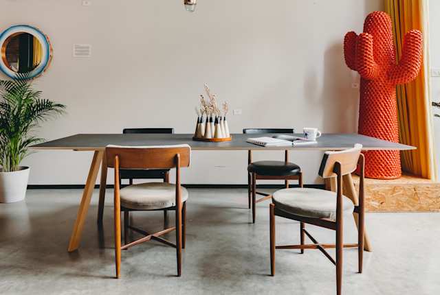 'Plum' - classic mid-century dining chairs