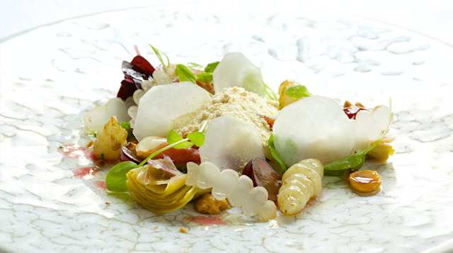 The Ledbury is currently one of the top 20 restaurants in the world and has two Michelin stars to its name. The roasted cauliflower with crab cream is to die for.