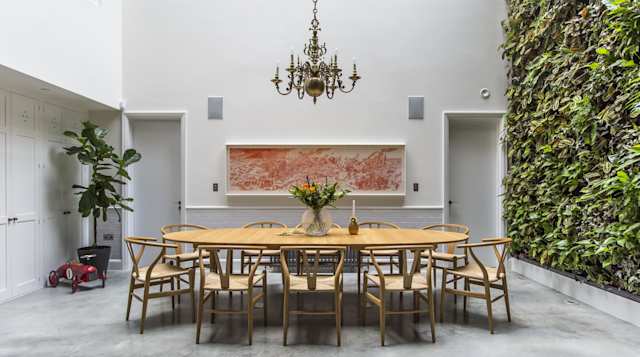 'Plum' - a set of Wishbone chairs