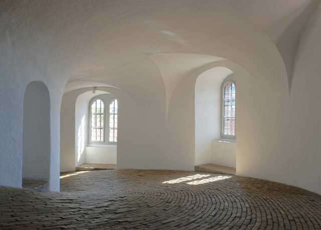 Inside Copenhagen's Round Tower or Rundetårn