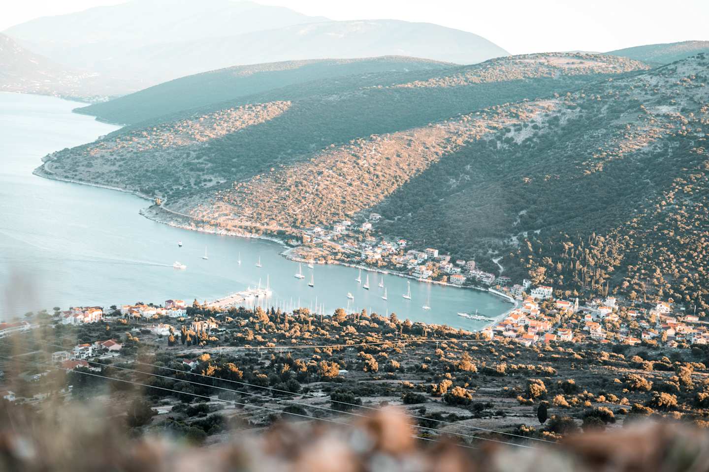 Mountain View of Agia Effimia, Kefalonia, Greece