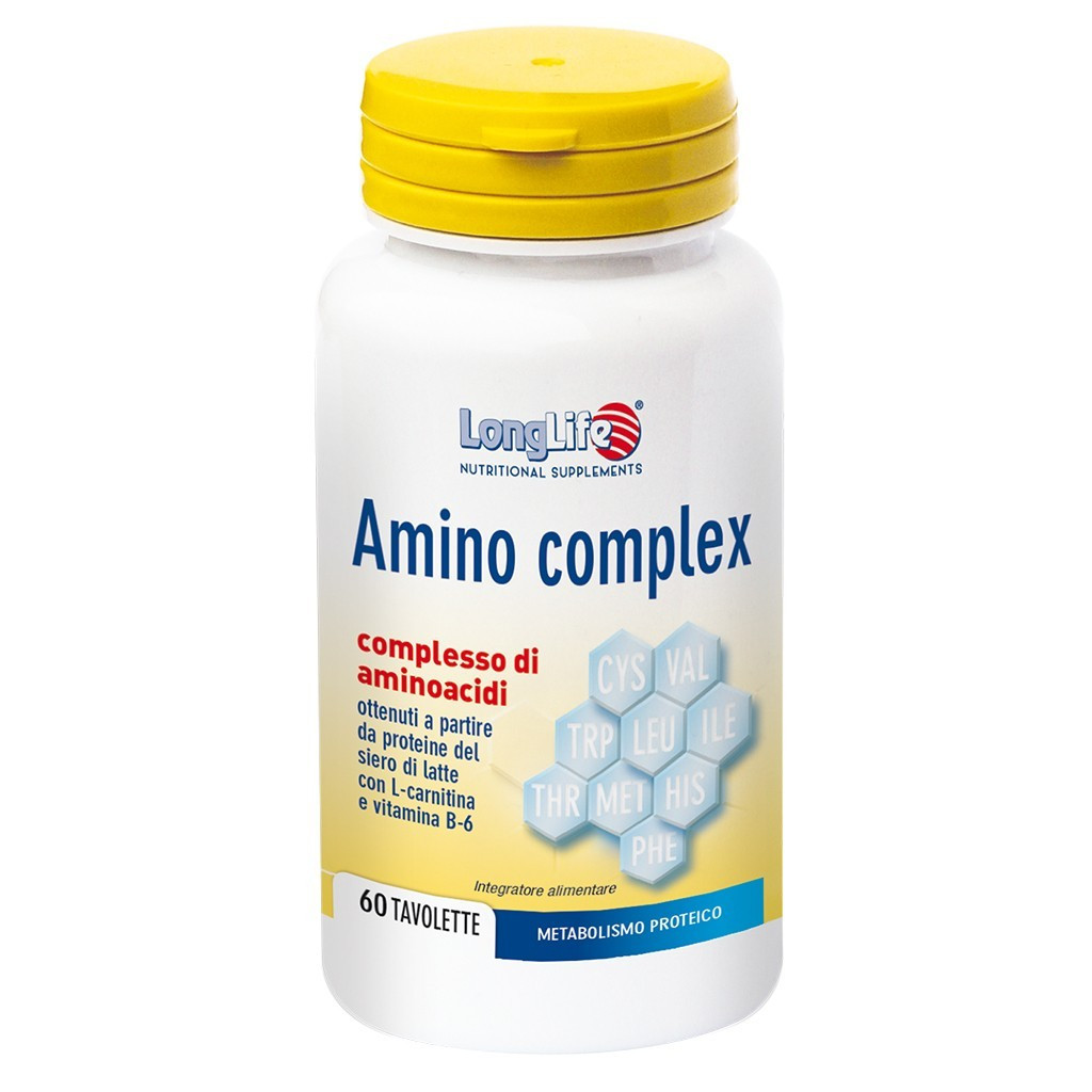 Longlife Amino Complex Integratore Aminoacidi 60 Tavolette Top Farmacia