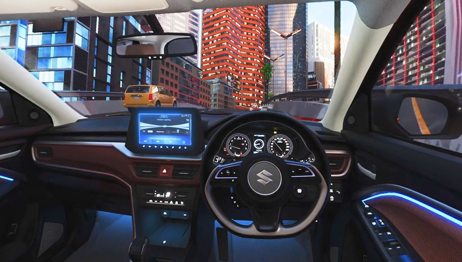 VR test-drive experience VR test-drive experience