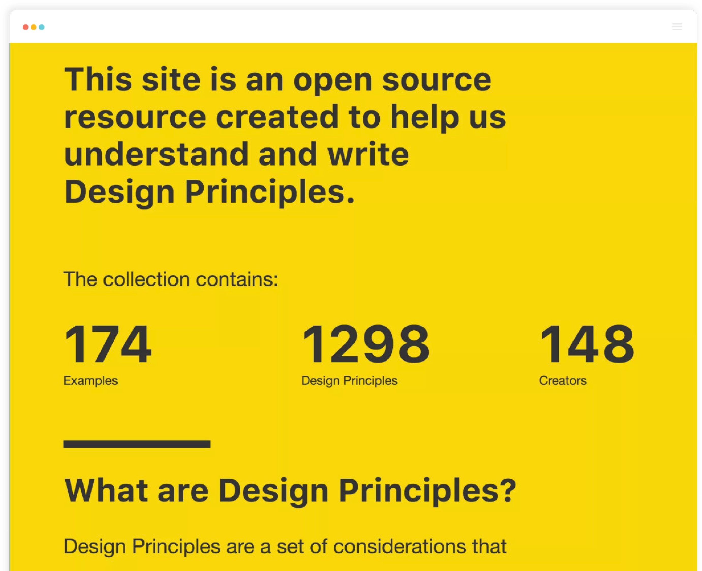screenshot design-principles-creation-and-usage