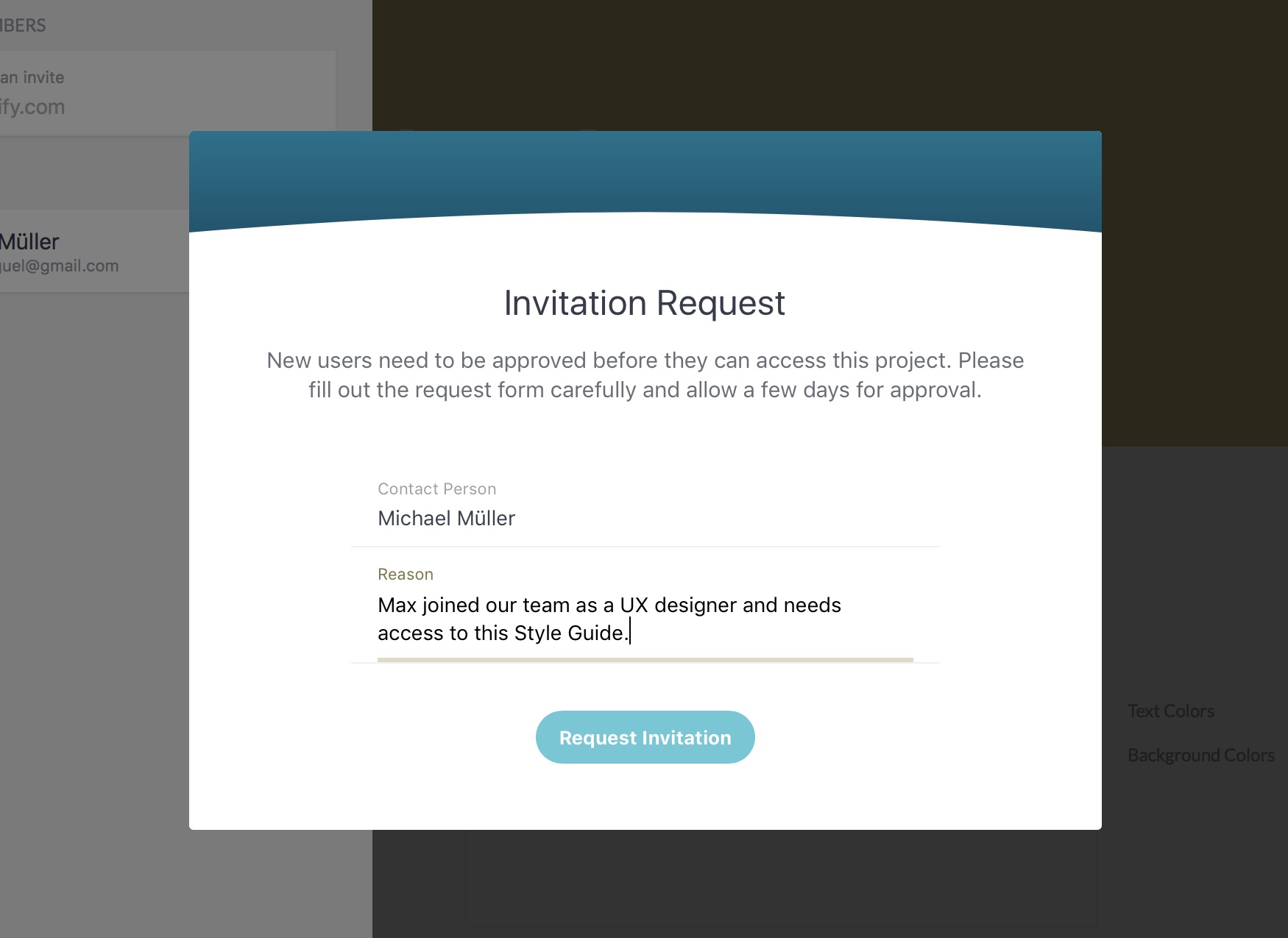 invitation-request