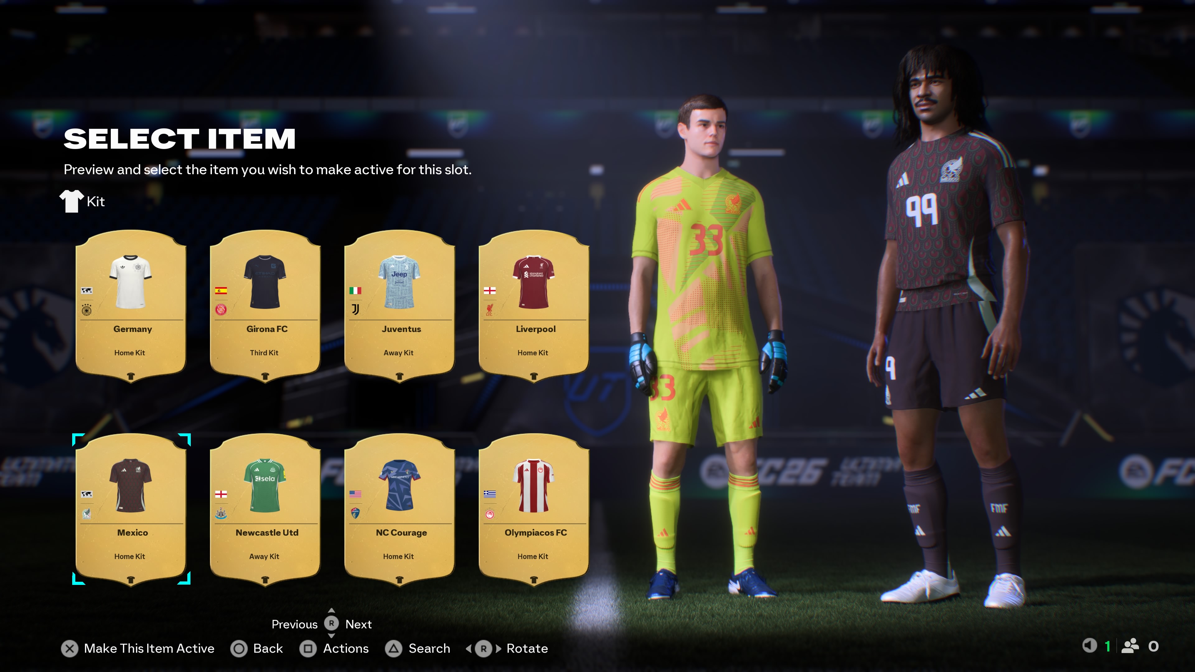 Mexico Home Kit EA FC 26