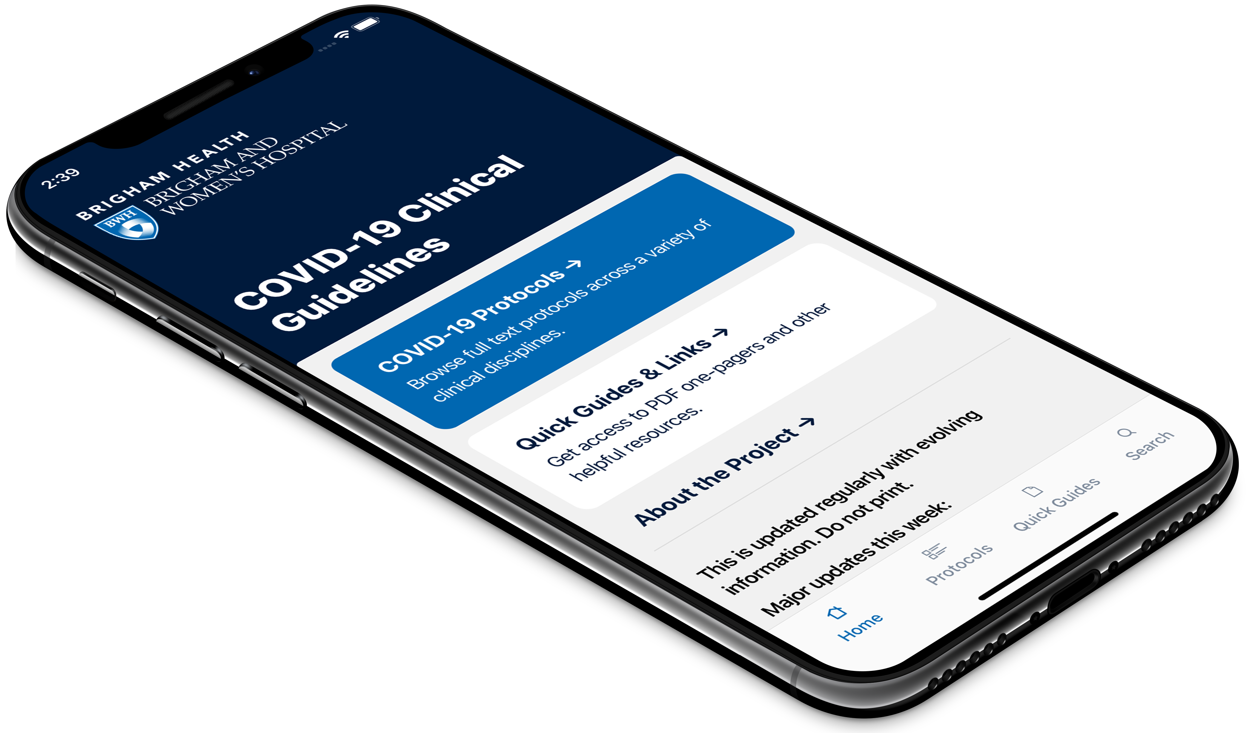 Covid Protocols App