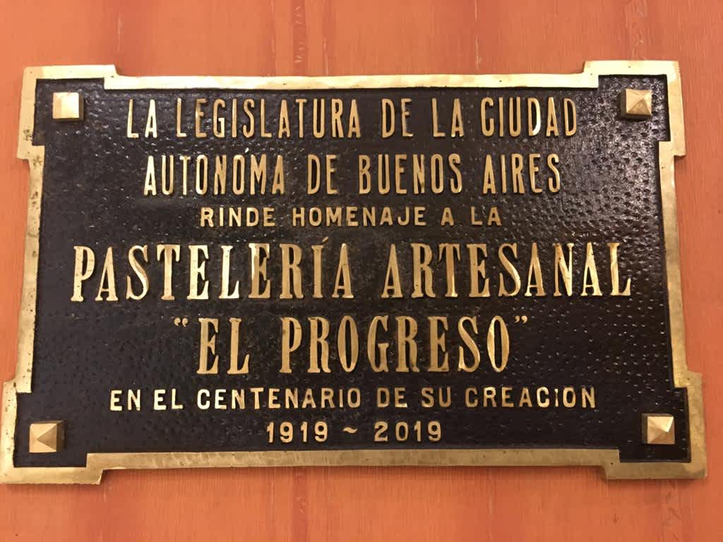 Placa de la Legislatura