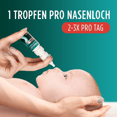 1 TROPFEN PRO NASNELOCH - 2-3x PRO TAG