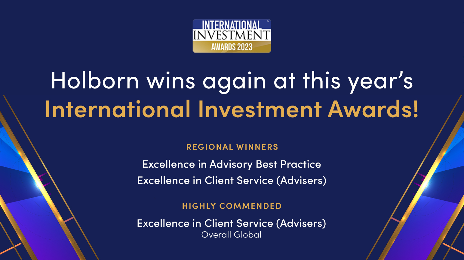 Holborn Assets shines at the 2023 International Investment Awards