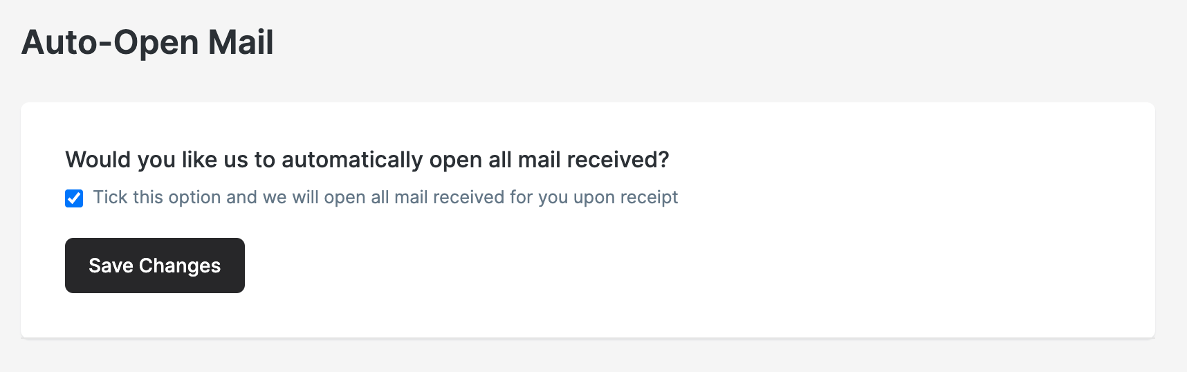 TokyoMate Mail: auto-open function