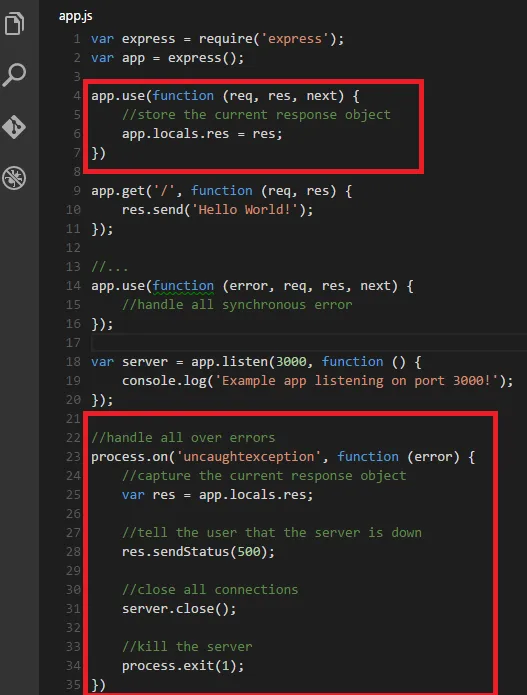 Express Appjs File With Global Error Express Appjs File With Global Error