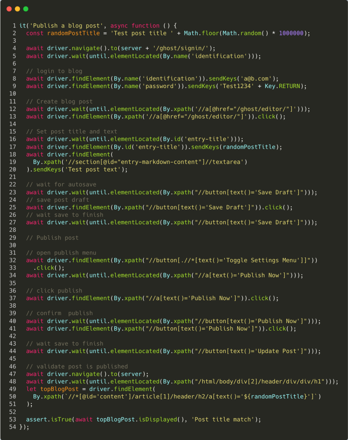 code