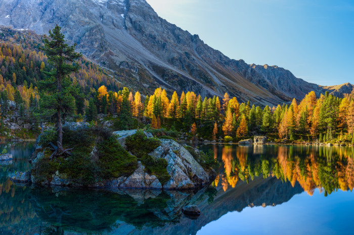 Herbstliches Engadin