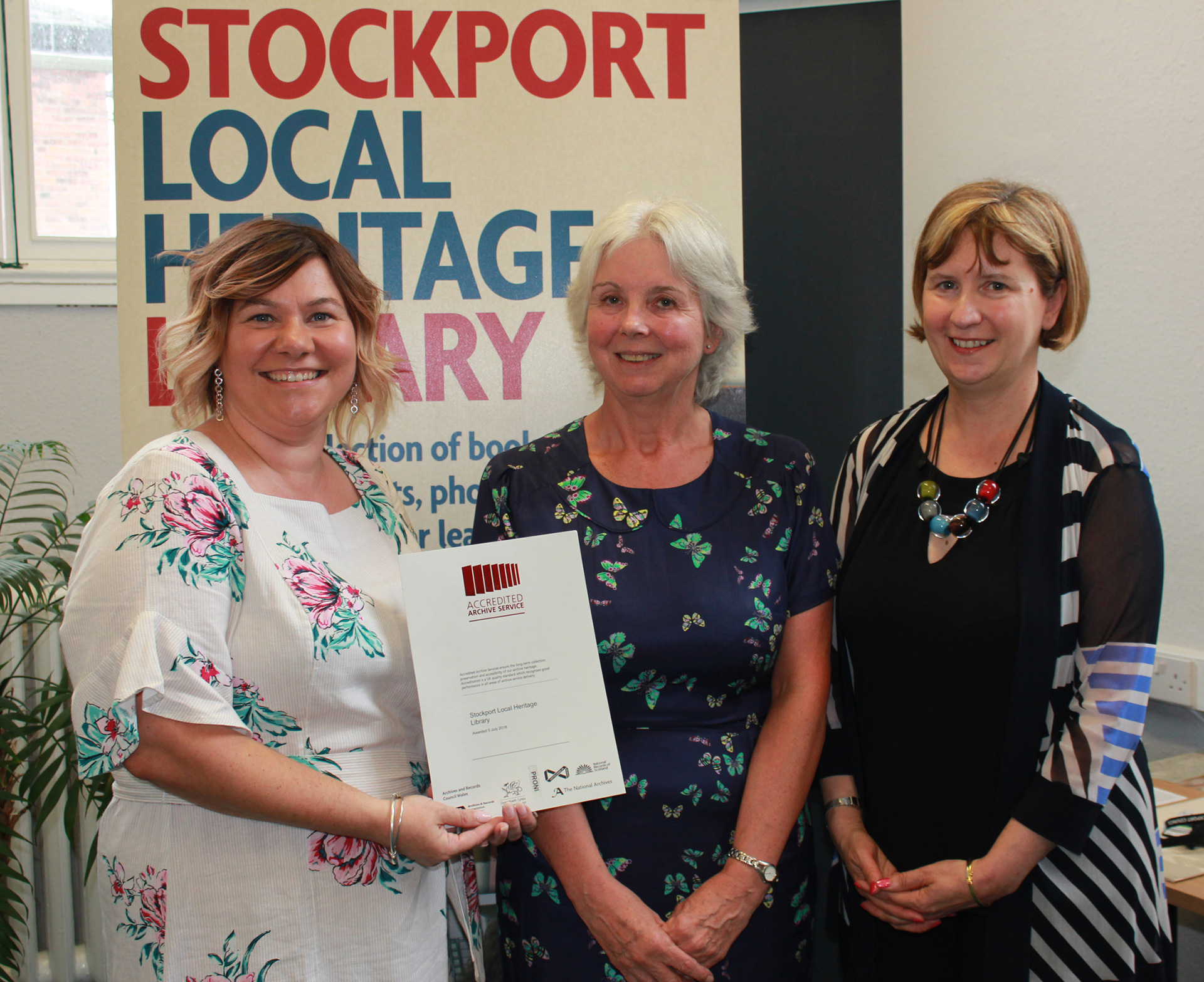 Stockport Local Heritage Library Achieves National Accreditation