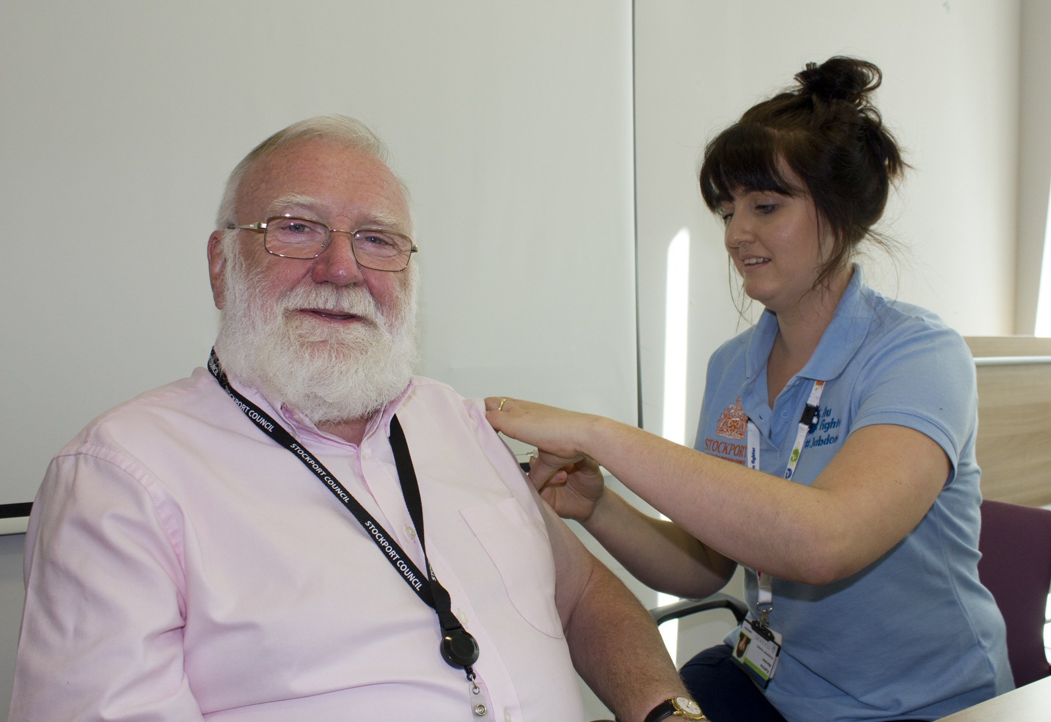 Stockport leading the way for protecting against flu