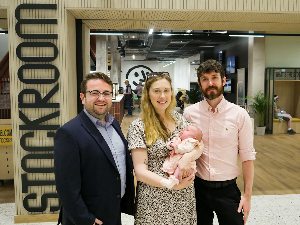 Welcome to the world: First baby officially registered at Stockroom in historic moment for Stockport