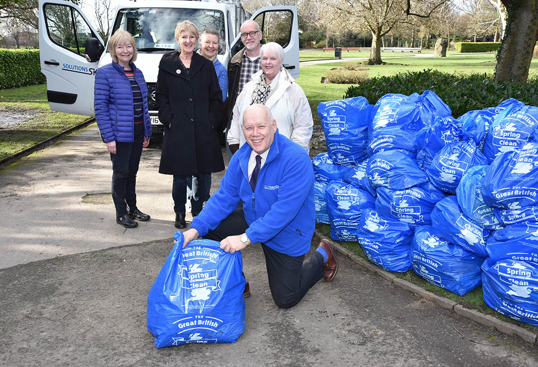 Local communities get together for Stockport’s big tidy up