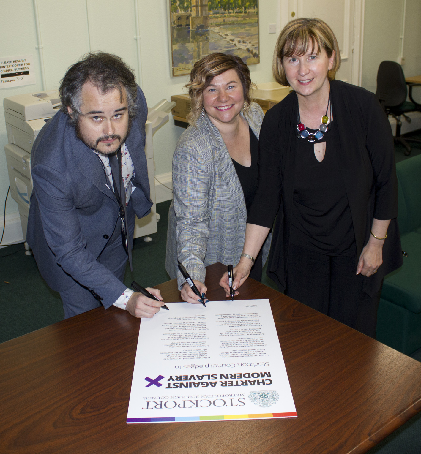 Stockport Council launches modern slavery charter