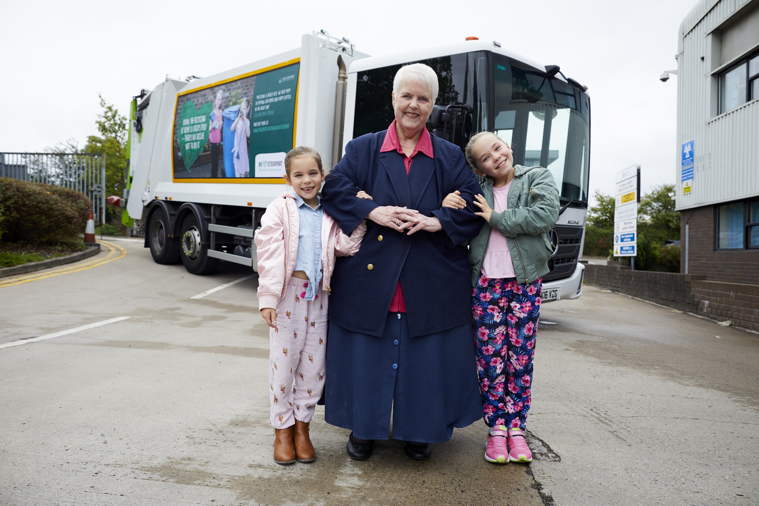 Recycling is a family affair
