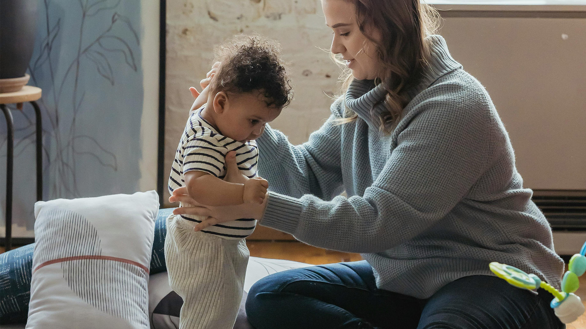 Build your child’s learning and growth with a smile, a chat and play