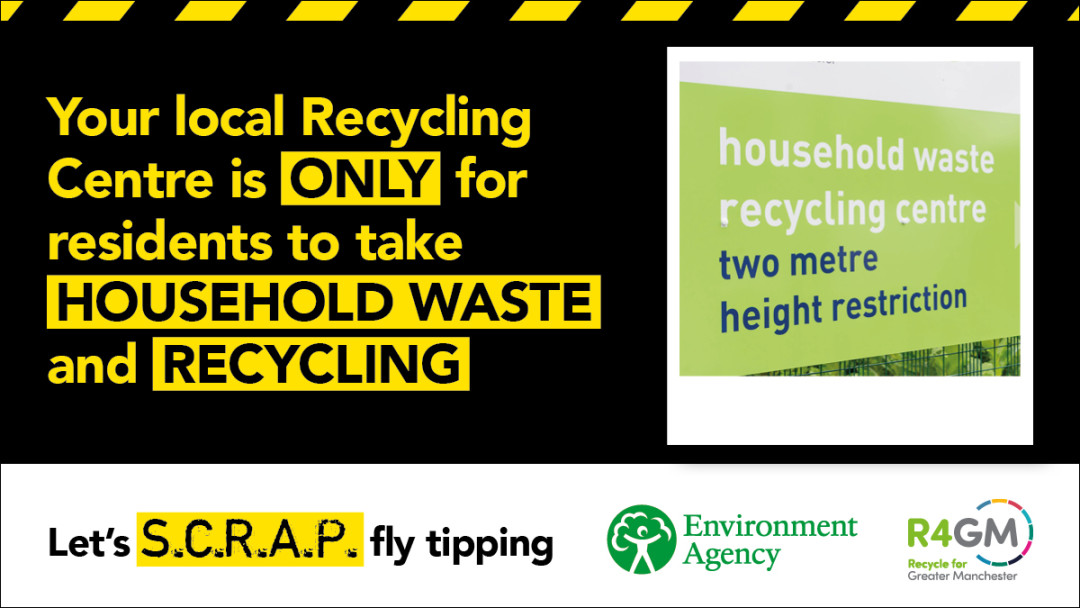 New rules brought in at Stockport's three recycling centres