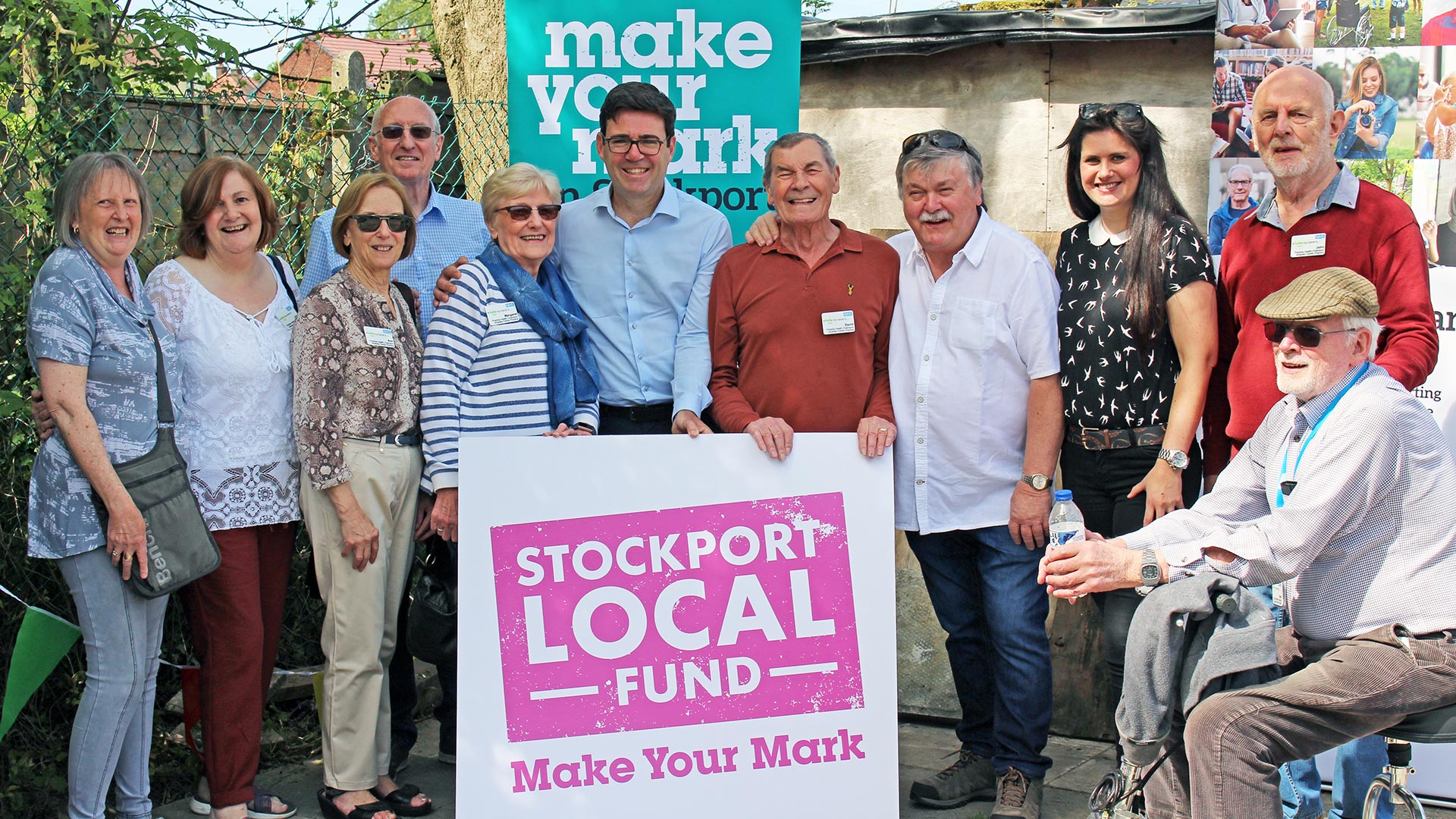 Stockport Local Fund supports ‘Wellbeing’ Allotment in Woodley
