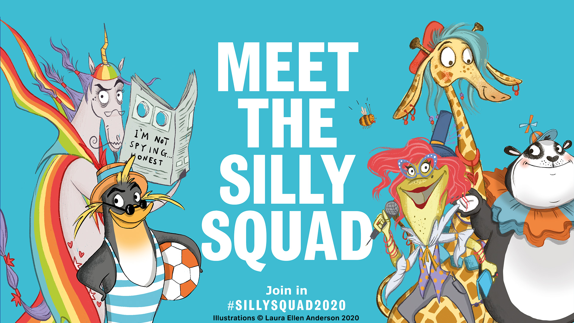Silly Squad Summer Reading Challenge for children